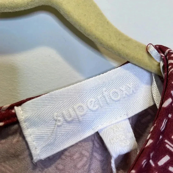 Super Foxx Red & White Print Dress - Picture 6 of 10